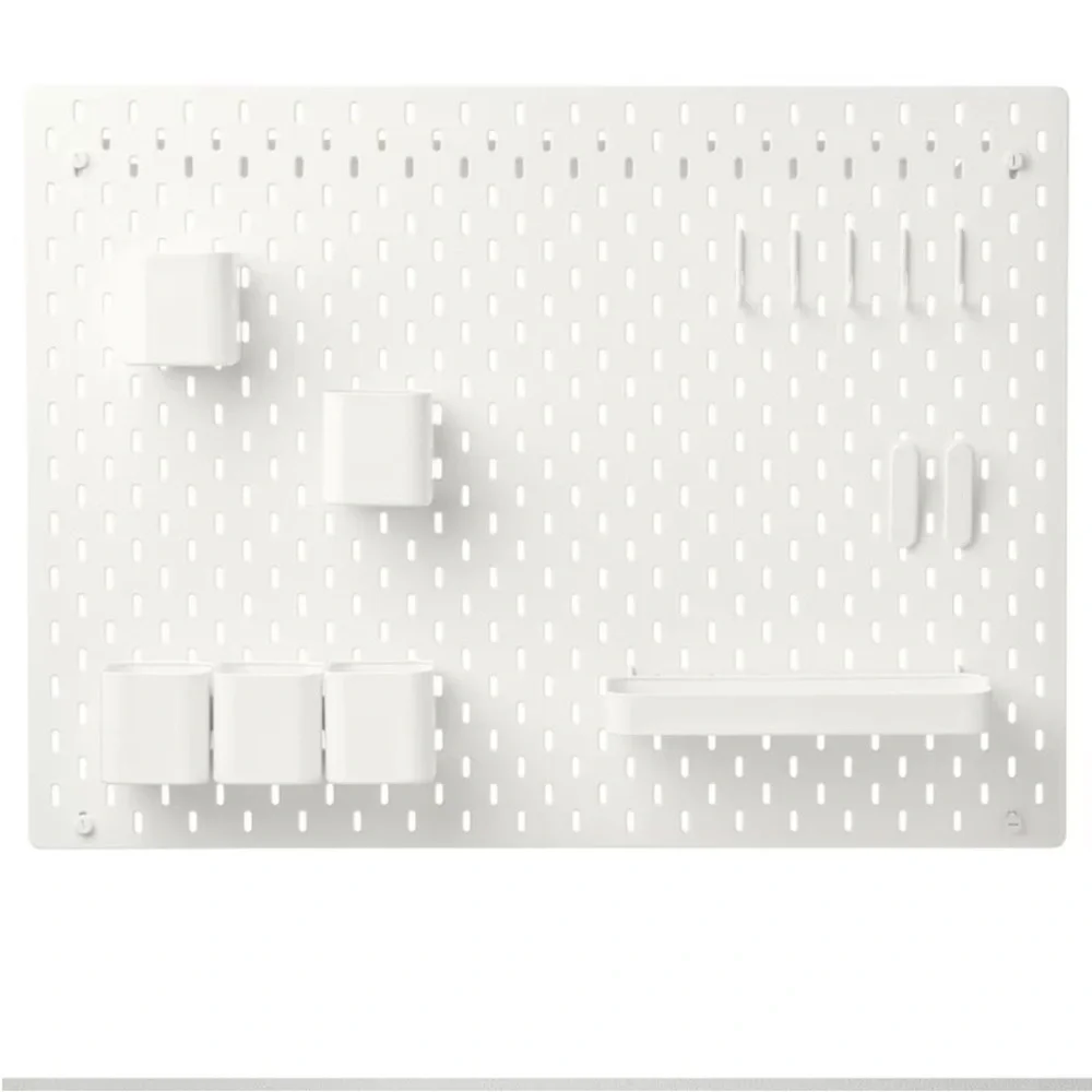 NEW IKEA Skadis White Containers (3) 203.207.98 & White Tray 003.207.99 Pegboard